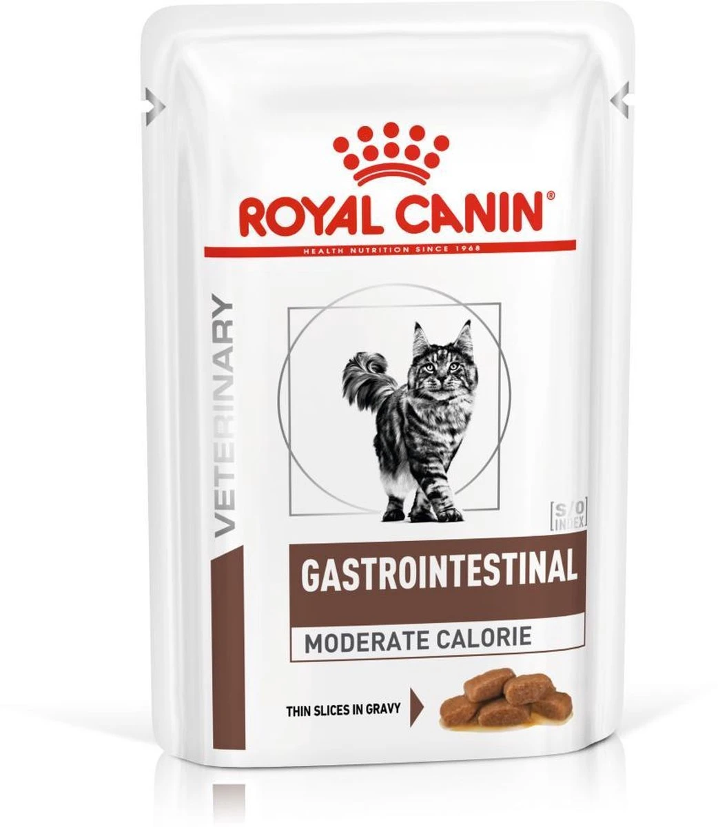 Royal Canin Gastro Intestinal Moderate Calorie Kat 12x85 Gr. 9 Royal Canin Gastro Intestinal Moderate Calorie Kat 12x85 Gr. - Afbeelding 9