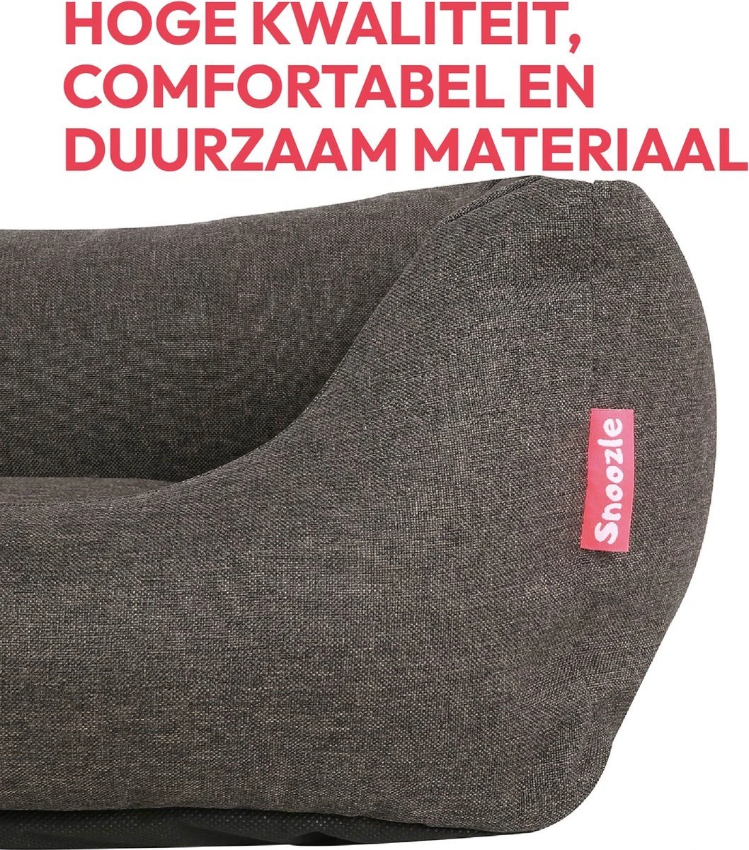 Snoozle Hondenmand - Zacht En Luxe Hondenkussen - Hondenbed - Wasbaar - Hondenmanden - 100 X 70cm 7 Snoozle Hondenmand - Zacht En Luxe Hondenkussen - Hondenbed - Wasbaar - Hondenmanden - 100 X 70cm - Afbeelding 7