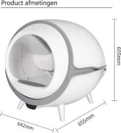 Merkloos Premium Kattenbak - Automatische - Zelfreinigende - Elektrische Kattenbak - Design Kattenbak 14 Merkloos Premium Kattenbak - Automatische - Zelfreinigende - Elektrische Kattenbak - Design Kattenbak -Huisdierbenodigdheden Serie 1099x1200