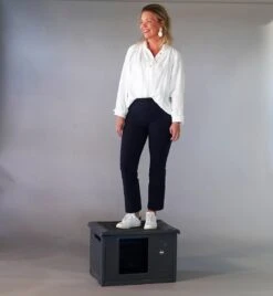 RHRQuality Kattenhuis Voor Binnen En Buiten Kattenhok Villa De Luxe Grijs 19 RHRQuality Kattenhuis Voor Binnen En Buiten Kattenhok Villa De Luxe Grijs -Huisdierbenodigdheden Serie 1104x1200 1