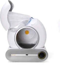 Merkloos Petlux® Zelfreinigende Automatische Kattenbak Met App En LED-Touch -Huisdierbenodigdheden Serie 1118x1200 1