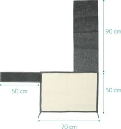 Navaris Katten Krabmat - Bescherming Van Meubels - Voor Banken En Stoelen - Krabbescherming - Voor De Linkerkant - Donkergrijs 10 Navaris Katten Krabmat - Bescherming Van Meubels - Voor Banken En Stoelen - Krabbescherming - Voor De Linkerkant - Donkergrijs -Huisdierbenodigdheden Serie 1127x1200