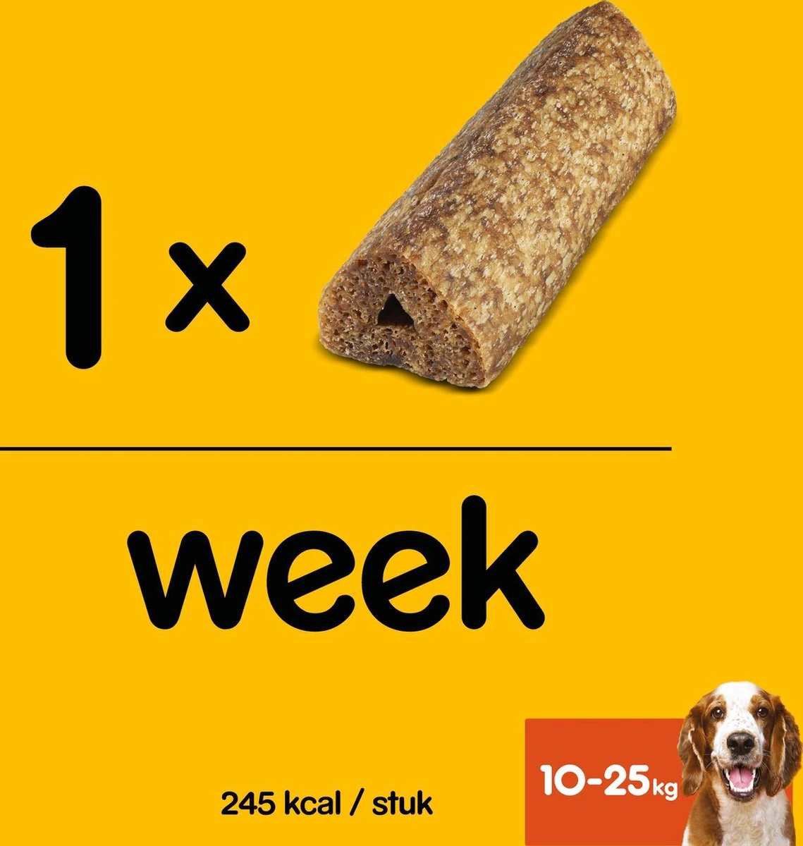 Pedigree Good Chew Hondensnack Medium - Rund - 14 X 88 Gr 2 Pedigree Good Chew Hondensnack Medium - Rund - 14 X 88 Gr - Afbeelding 2