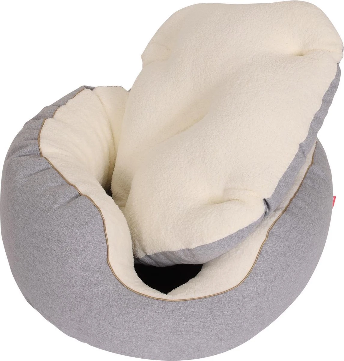 Snoozle Orthopedische Hondenmand - Zacht En Luxe Hondenkussen - Hondenbed - Wasbaar - Hondenmanden - 66cm - Lichtgrijs 6 Snoozle Orthopedische Hondenmand - Zacht En Luxe Hondenkussen - Hondenbed - Wasbaar - Hondenmanden - 66cm - Lichtgrijs - Afbeelding 6