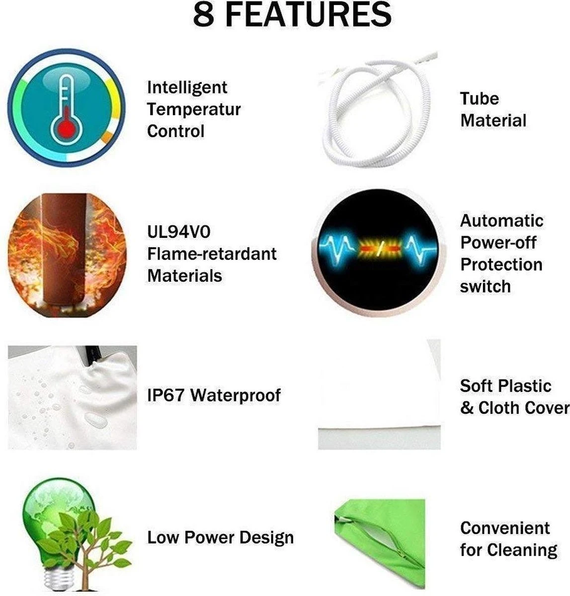 Warmtemat Voor Huisdieren 12V 65x40cm 7 Warmtemat Voor Huisdieren 12V 65x40cm - Afbeelding 7