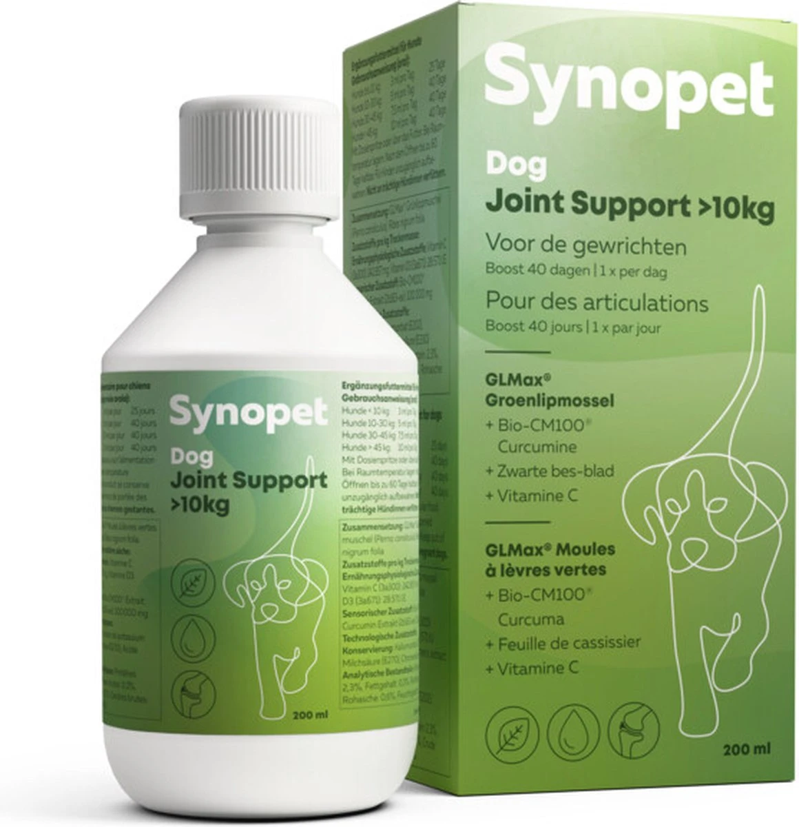 Synopet Dog Joint Support >10kg 200ml (Voorheen Synopet Cani-Syn 200ml) 3 Synopet Dog Joint Support >10kg 200ml (Voorheen Synopet Cani-Syn 200ml) - Afbeelding 3