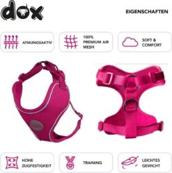 DDOXX Hondenharnas, Reflecterend, Verstelbaar, Breakaway | Borstharnas Voor Klein, Middelgroot | Hondenharnas Hond Kat Puppy Auto | Kattenharnas Puppy Harnas | Roze Roze, S 15 DDOXX Hondenharnas, Reflecterend, Verstelbaar, Breakaway | Borstharnas Voor Klein, Middelgroot | Hondenharnas Hond Kat Puppy Auto | Kattenharnas Puppy Harnas | Roze Roze, S -Huisdierbenodigdheden Serie 1190x1200 2
