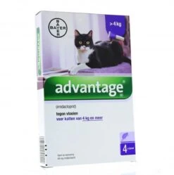Advantage 80 Vlooiendruppelsl Kat Vanaf 4 Kg - 4 Pipetten 6 Advantage 80 Vlooiendruppelsl Kat Vanaf 4 Kg - 4 Pipetten -Huisdierbenodigdheden Serie 1190x1200 3