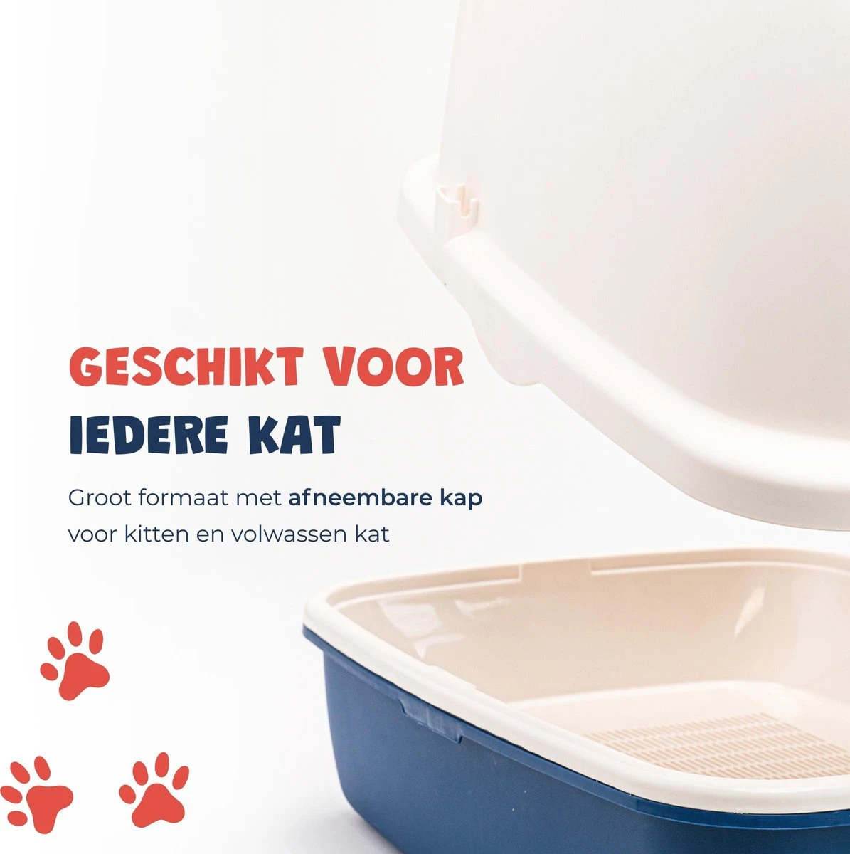 JC Pets Premium Kattenbak Systeem - Inclusief 2.5KG / 4L Kattenbakvulling - Zelfreinigend 8 JC Pets Premium Kattenbak Systeem - Inclusief 2.5KG / 4L Kattenbakvulling - Zelfreinigend - Afbeelding 8