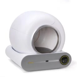 Merkloos Petlux® Zelfreinigende Automatische Kattenbak Met App En LED-Touch -Huisdierbenodigdheden Serie 1196x1200