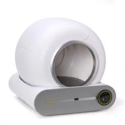 Merkloos Petlux® Zelfreinigende Automatische Kattenbak Met App En LED-Touch -Huisdierbenodigdheden Serie 1197x1200 2