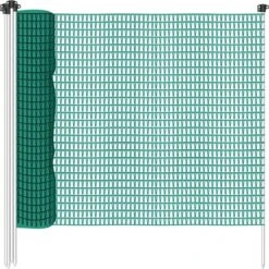 Verplaatsbare Net Afrastering Groen 80cm Hoog - 20m 12 Verplaatsbare Net Afrastering Groen 80cm Hoog - 20m -Huisdierbenodigdheden Serie 1198x1200 4