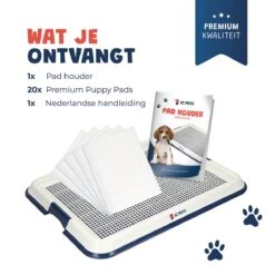JC Pets Premium Pad Houder Met Rooster - Inclusief 20 Puppy Training Pads - Hondentoilet - Zindelijkheidstraining Hond 17 JC Pets Premium Pad Houder Met Rooster - Inclusief 20 Puppy Training Pads - Hondentoilet - Zindelijkheidstraining Hond -Huisdierbenodigdheden Serie 1199x1200 5