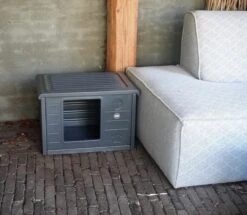 RHRQuality Kattenhuis Voor Binnen En Buiten Kattenhok Villa De Luxe Grijs 16 RHRQuality Kattenhuis Voor Binnen En Buiten Kattenhok Villa De Luxe Grijs -Huisdierbenodigdheden Serie 1200x1046 1