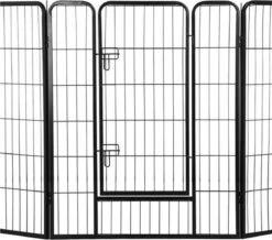 Merkloos Topmast Premium Puppyren - 120 Cm Hoog - 640 Cm Omtrek - Hondenren - Hondenhok - Zwart 8 Merkloos Topmast Premium Puppyren - 120 Cm Hoog - 640 Cm Omtrek - Hondenren - Hondenhok - Zwart -Huisdierbenodigdheden Serie 1200x1058 1