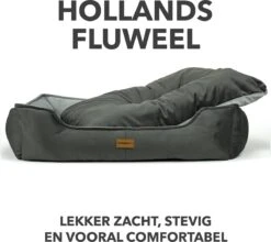 Primeplus Grote Hondenmand XL - Grijs - 100x80x20 CM - Orthopedische Hondenmanden - Hondenkussen -Huisdierbenodigdheden Serie 1200x1071 1