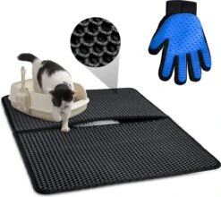Merkloos Tastelio XXL Kattenbakmat 75x55cm - Groot Kattenbak Mat Met Innovatieve Honingraatstructuur - Dubbele Waterdichte Laag - Katten Bak Mat Met Eenvoudige Reiniging Grit Opvanger 18 Merkloos Tastelio XXL Kattenbakmat 75x55cm - Groot Kattenbak Mat Met Innovatieve Honingraatstructuur - Dubbele Waterdichte Laag - Katten Bak Mat Met Eenvoudige Reiniging Grit Opvanger -Huisdierbenodigdheden Serie 1200x1071 3
