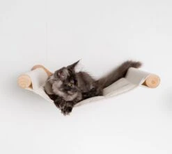 RHRQuality Wandmeubel Wandmontage Klimmuur Kat 53 X 43cm Luxe Hangmat XXL Creme Klim Wand Muur Krabpaal Katten Muurbevestiging -Huisdierbenodigdheden Serie 1200x1080 3