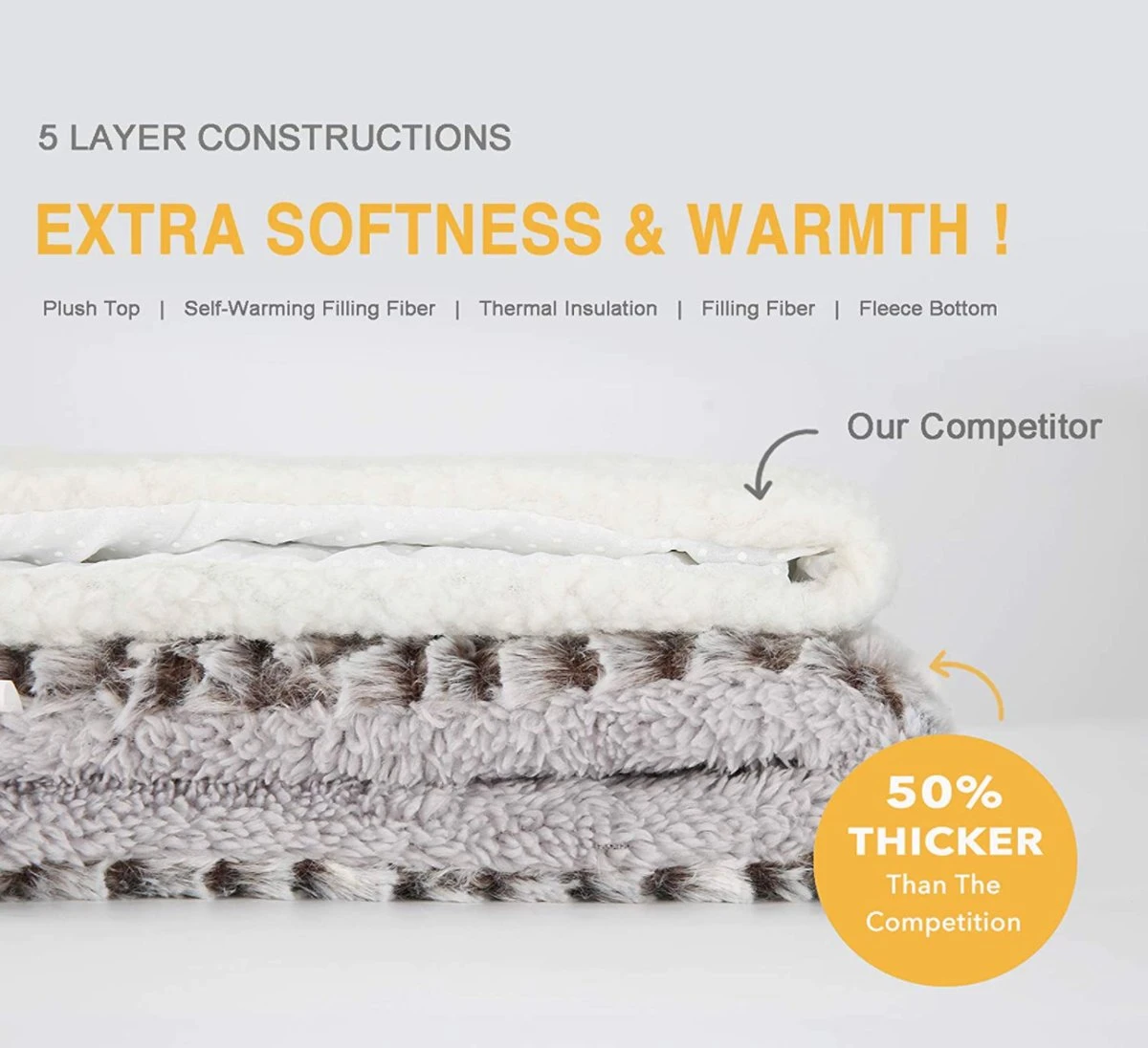 Merkloos Zelfverwarmende Dierendeken Zonder Stroom Thermo Deken Hond Kat Inclusief Adreslabel 70 X 47 Cm 9 Merkloos Zelfverwarmende Dierendeken Zonder Stroom Thermo Deken Hond Kat Inclusief Adreslabel 70 X 47 Cm - Afbeelding 9