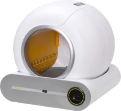 Merkloos Petlux® Zelfreinigende Automatische Kattenbak Met App En LED-Touch -Huisdierbenodigdheden Serie 1200x1097 2