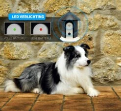 Vulpes Pets® Anti Blaf Apparaat Pro - Anti Blafband Voor Alle Honden - Luxe Hondentrainer - Diervriendelijk & Zonder Schok - Inclusief 9V Batterij - Waterbestendig - Ophangbaar - Instelbare Ultrasone Niveauregeling - 4 Standen -Huisdierbenodigdheden Serie 1200x1102