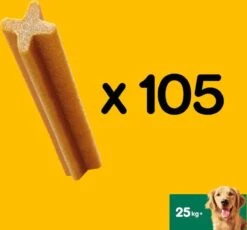Pedigree Dentastix Kauwstaven - Gebitsverzorgende Hondensnacks - Maxi - 105 Stuks -Huisdierbenodigdheden Serie 1200x1117 2