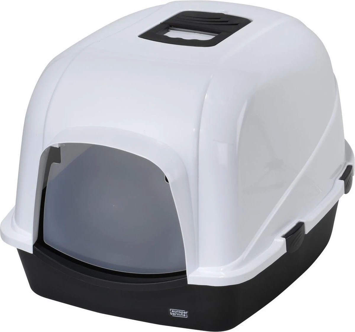 Ebi Eclipse 70 - Zwart - Kattenbak - 56 X 70 X 46 Cm 1 Ebi Eclipse 70 - Zwart - Kattenbak - 56 X 70 X 46 Cm