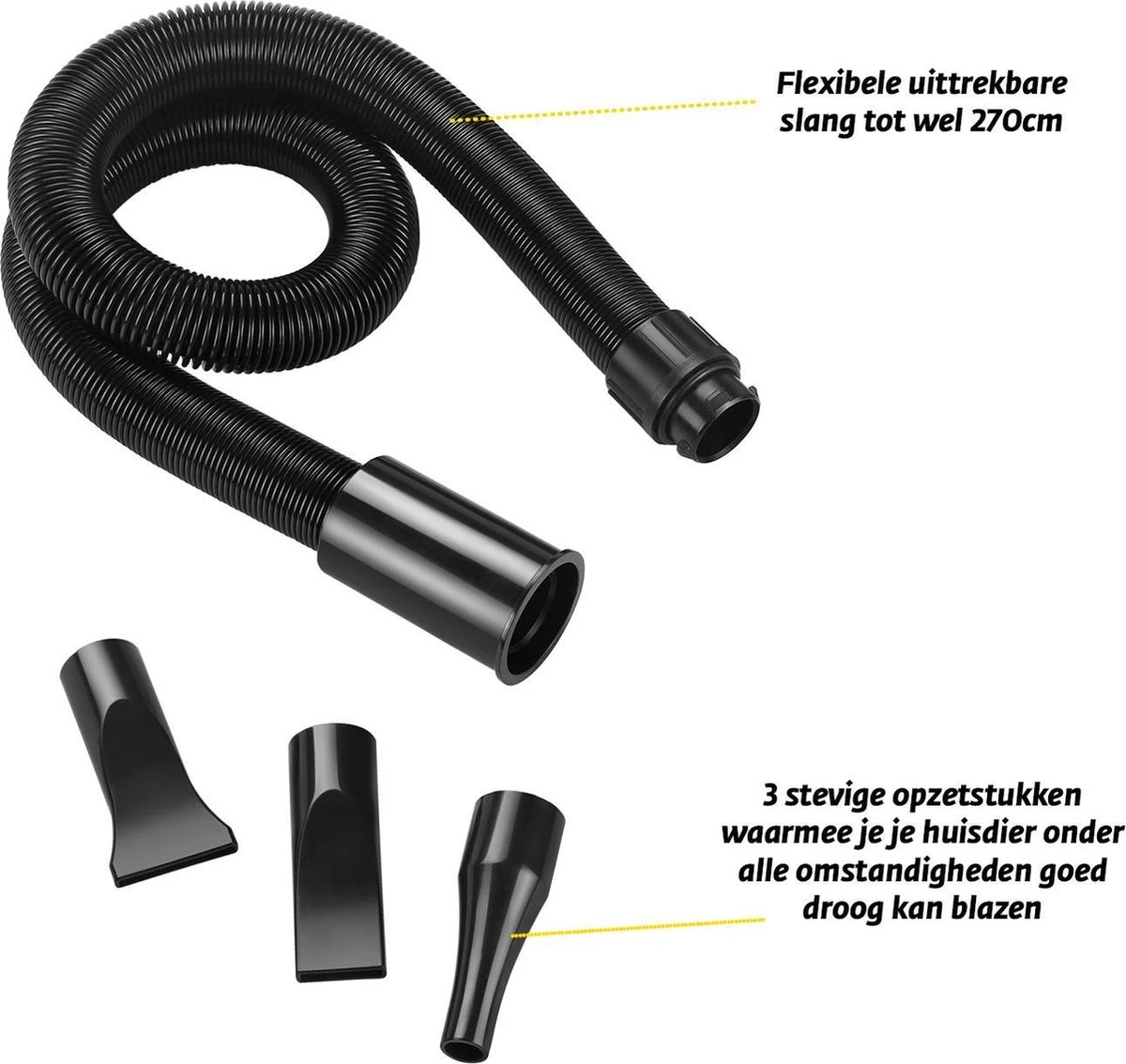 Gridbyt Professionele Hondenföhn – Waterblazer Voor Honden – Voor Een Mooie Vacht – Wit 7 Gridbyt Professionele Hondenföhn – Waterblazer Voor Honden – Voor Een Mooie Vacht – Wit - Afbeelding 7