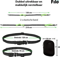 Filo Elastische Hondenriem Middel - Hardlopen En Wandelen - Hardloopriem Hond Handsfree Met Heuptasje - Looplijn Met Heupriem - Canicross Gordel Honden - Riemen - Heupgordel - Leiband 13 Filo Elastische Hondenriem Middel - Hardlopen En Wandelen - Hardloopriem Hond Handsfree Met Heuptasje - Looplijn Met Heupriem - Canicross Gordel Honden - Riemen - Heupgordel - Leiband -Huisdierbenodigdheden Serie 1200x1142 6