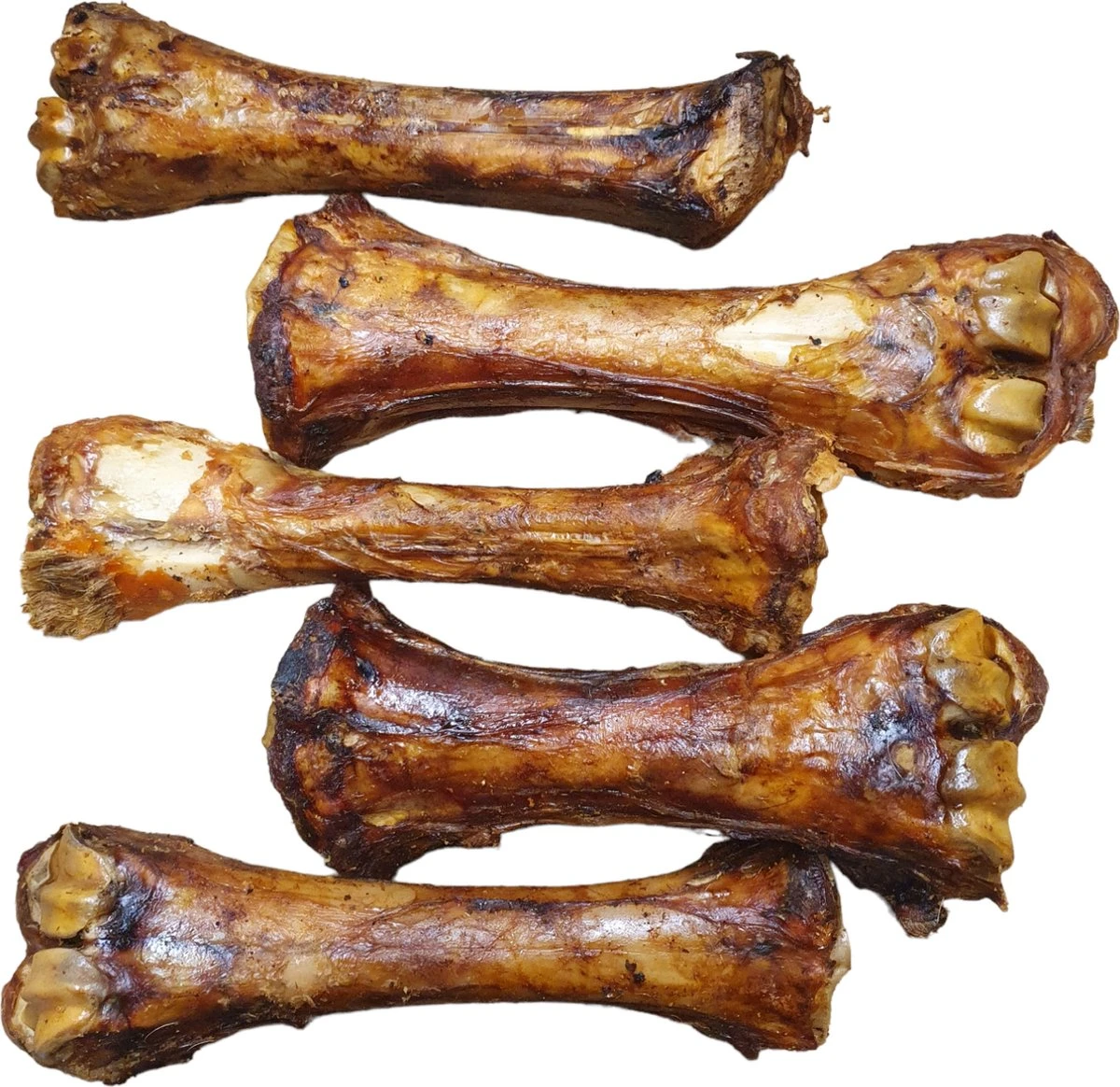 5× - Kalfsbot - Kauwsnack - Hondensnack - Ca 400 Gram Per Stuk - Lengte Bot 20 Tot 25 Cm 2 5× - Kalfsbot - Kauwsnack - Hondensnack - Ca 400 Gram Per Stuk - Lengte Bot 20 Tot 25 Cm - Afbeelding 2