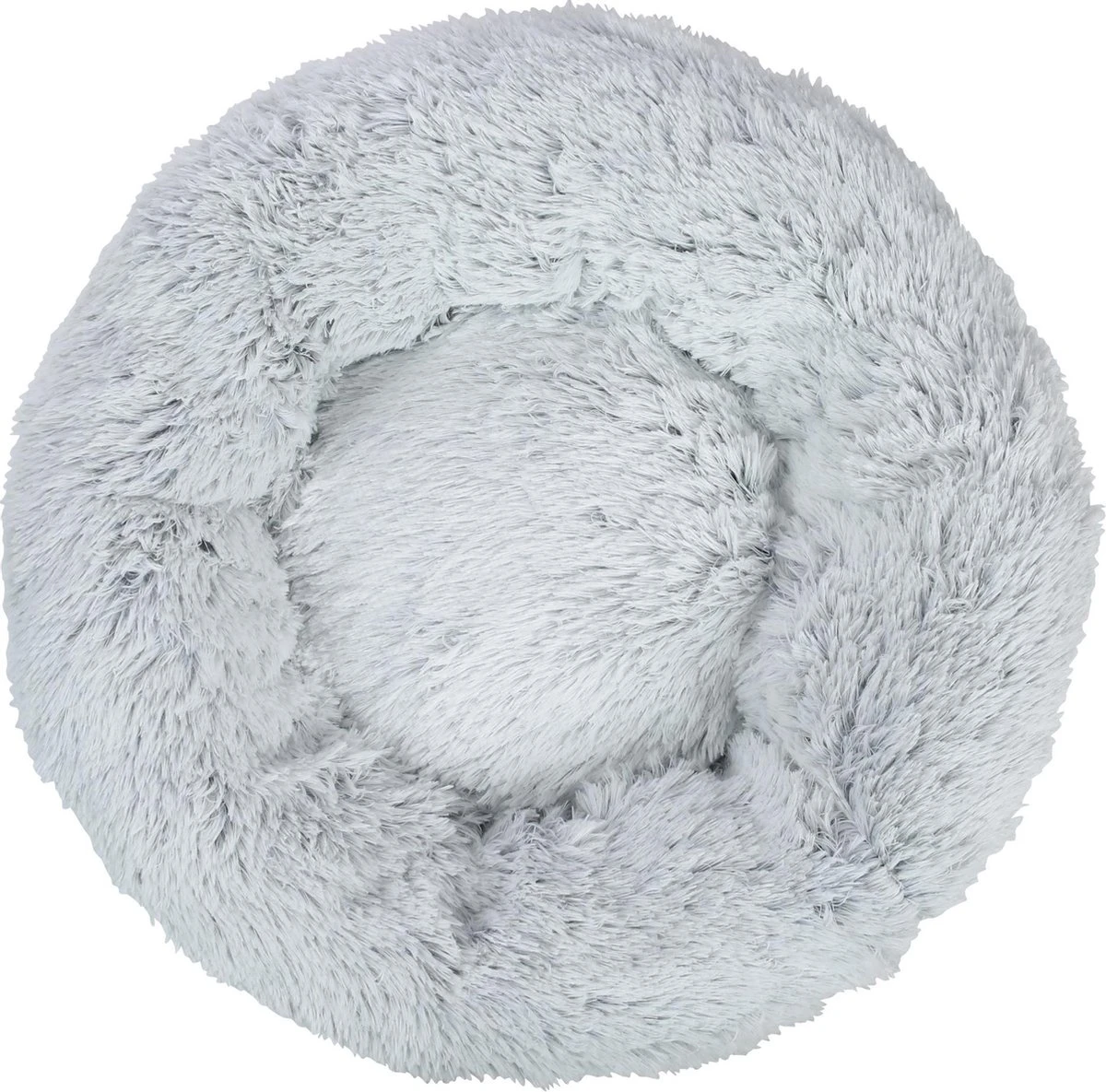 Snoozle Kattenmand - Zacht En Luxe Poezenmand - Kattenmandje Rond - Wasbaar - 60cm - Wolf Grey 2 Snoozle Kattenmand - Zacht En Luxe Poezenmand - Kattenmandje Rond - Wasbaar - 60cm - Wolf Grey - Afbeelding 2