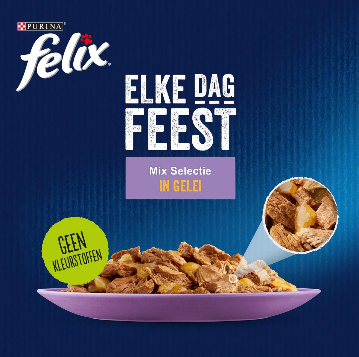 Felix Elke Dag Feest Mix Selectie In Gelei - Katten Natvoer - 80 X 85g 6 Felix Elke Dag Feest Mix Selectie In Gelei - Katten Natvoer - 80 X 85g - Afbeelding 6