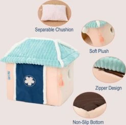 Merkloos Petsential Sakura Japanse Mand - Voor Katten (kattenmand) En Kleine Huisdieren (huisdierenmand) -Huisdierbenodigdheden Serie 1200x1195 2