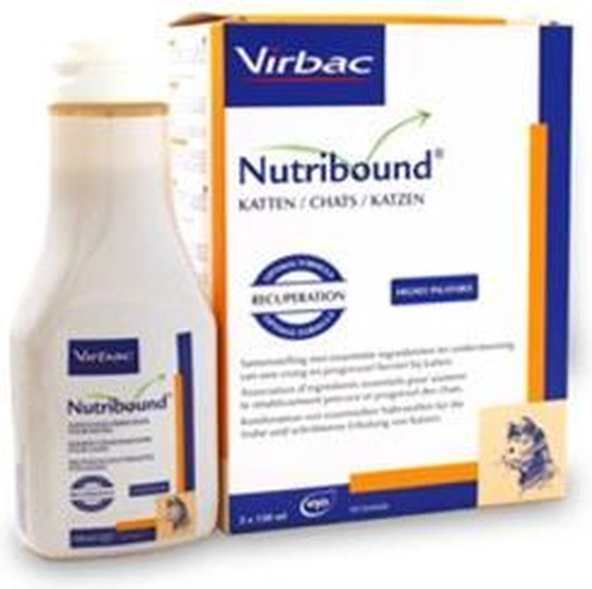 Virbac Nutribound Kat - 3 X 150 Ml 2 Virbac Nutribound Kat - 3 X 150 Ml - Afbeelding 2