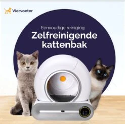 Viervoeter™ Kattenbak Zelfreinigend – Automatische Kattenbak – Zelfreinigende Kattenbak – Anti-geur – 53x58x55cm – Bedienen Via App – 65 Liter 15 Viervoeter™ Kattenbak Zelfreinigend – Automatische Kattenbak – Zelfreinigende Kattenbak – Anti-geur – 53x58x55cm – Bedienen Via App – 65 Liter -Huisdierbenodigdheden Serie 1200x1196 6