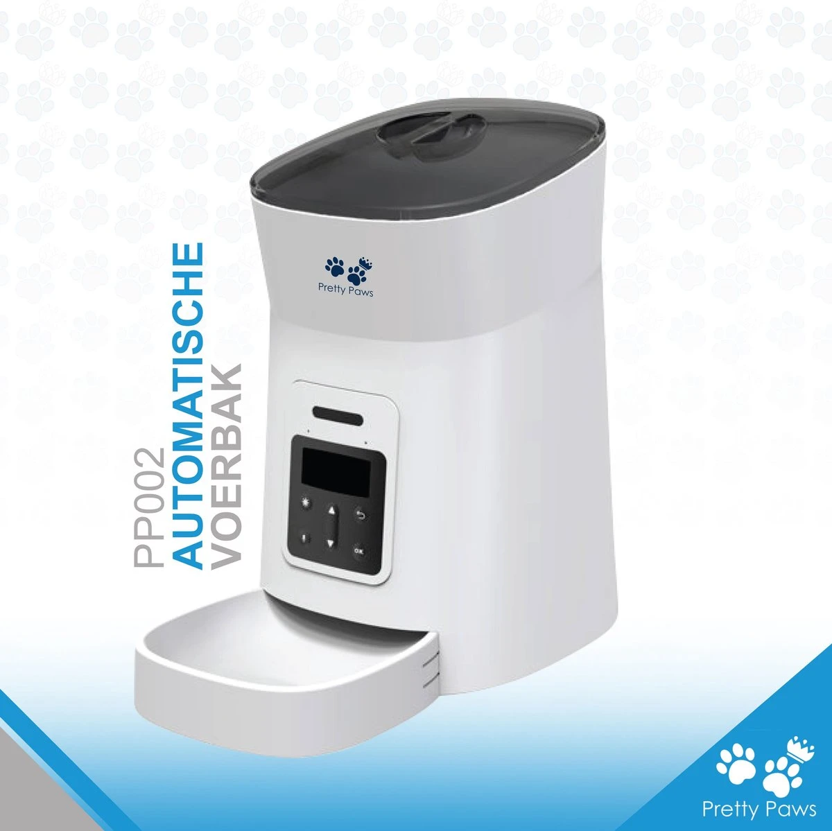 Pretty Paws PP002 Professionele Automatische Voerbak Kat- Stemrecorder - Voerautomaat - Katten Voerbak - Minimalistisch 10 Pretty Paws PP002 Professionele Automatische Voerbak Kat- Stemrecorder - Voerautomaat - Katten Voerbak - Minimalistisch - Afbeelding 10