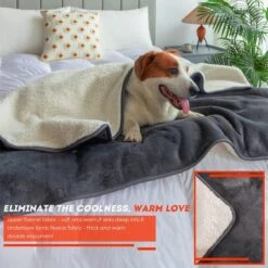 Hondendeken, Fleece, Waterdicht, Wasbaar, Hondenmat, Huisdier, Warme Zachte Deken Voor Hondendeken, Kattendeken, Deken Voor Katten En Honden, Waterdichte Deken Voor Bank, Bed, 150 X 127 Cm 12 Hondendeken, Fleece, Waterdicht, Wasbaar, Hondenmat, Huisdier, Warme Zachte Deken Voor Hondendeken, Kattendeken, Deken Voor Katten En Honden, Waterdichte Deken Voor Bank, Bed, 150 X 127 Cm -Huisdierbenodigdheden Serie 1200x1200 180