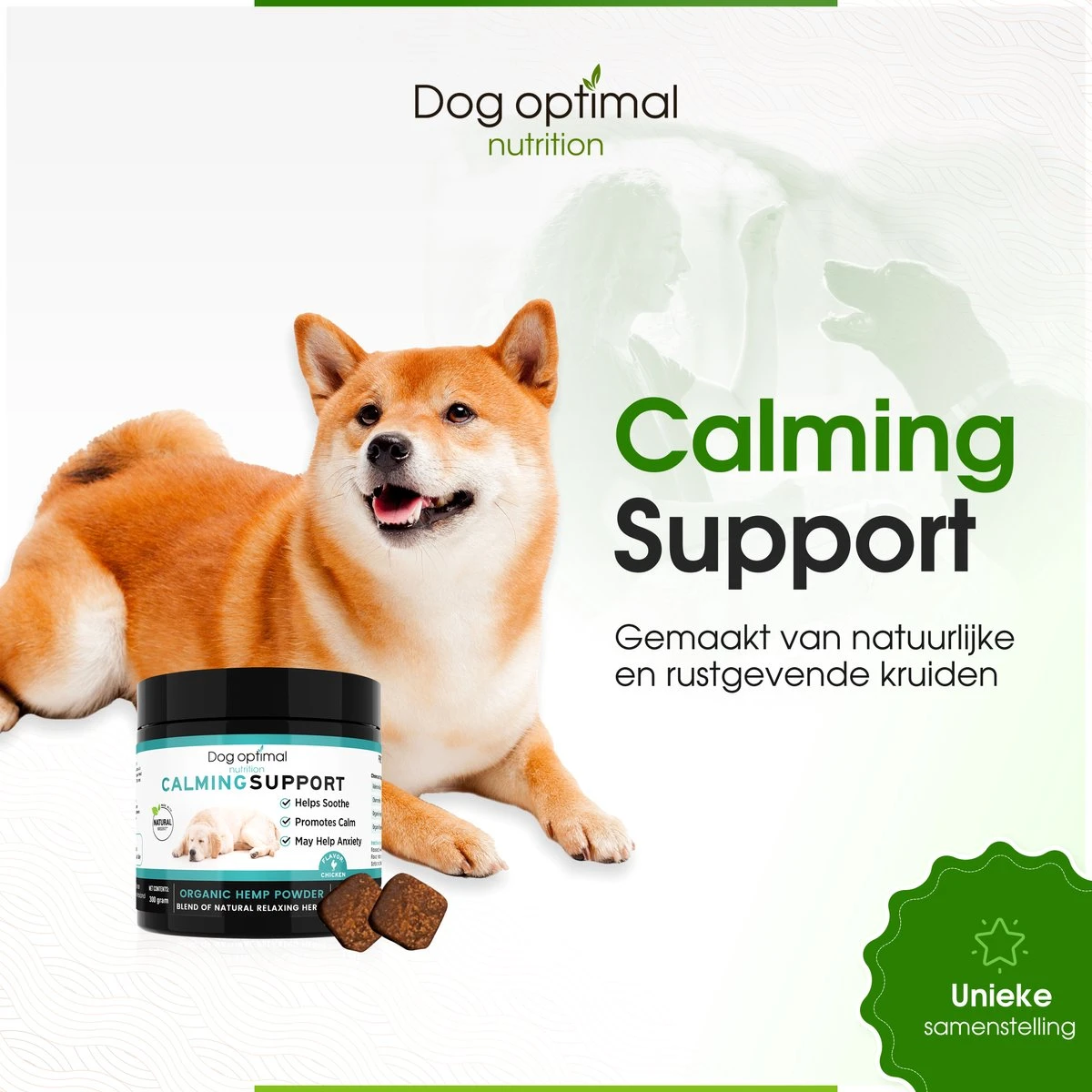 RUST EN KALMEREN CALMING Support 120 Stuks - Kalmeren - AntistressmiddelHond - Hond - Hondenkoekjes - Hondensupplementen - Honden - Puppy - Hondenvoeding 6 RUST EN KALMEREN CALMING Support 120 Stuks - Kalmeren - AntistressmiddelHond - Hond - Hondenkoekjes - Hondensupplementen - Honden - Puppy - Hondenvoeding - Afbeelding 6