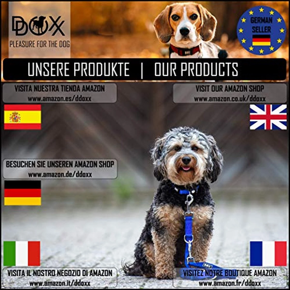 DDOXX Hondenharnas, Reflecterend, Verstelbaar, Breakaway | Borstharnas Voor Klein, Middelgroot | Hondenharnas Hond Kat Puppy Auto | Kattenharnas Puppy Harnas | Roze Roze, S 9 DDOXX Hondenharnas, Reflecterend, Verstelbaar, Breakaway | Borstharnas Voor Klein, Middelgroot | Hondenharnas Hond Kat Puppy Auto | Kattenharnas Puppy Harnas | Roze Roze, S - Afbeelding 9