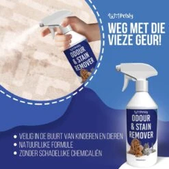 Petsly Odour & Stain Remover - Geurverwijderaars - Urine Vlekken Verwijderen Urinegeur Verwijderen Met Plantaardige Enzymen - 1L 12 Petsly Odour & Stain Remover - Geurverwijderaars - Urine Vlekken Verwijderen Urinegeur Verwijderen Met Plantaardige Enzymen - 1L -Huisdierbenodigdheden Serie 1200x1200 22