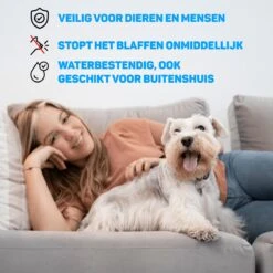 Vulpes Pets® Anti Blaf Apparaat Pro - Anti Blafband Voor Alle Honden - Luxe Hondentrainer - Diervriendelijk & Zonder Schok - Inclusief 9V Batterij - Waterbestendig - Ophangbaar - Instelbare Ultrasone Niveauregeling - 4 Standen -Huisdierbenodigdheden Serie 1200x1200 221