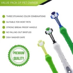 Merkloos Tandenborstel - Voor Huisdieren - Honden - 3 Zijdig - Multi-Hoek - Schoonmaken - Tanden - Slechte Adem - Tandsteen - Tandenborstel - Gezondheid - Blauw 10 Merkloos Tandenborstel - Voor Huisdieren - Honden - 3 Zijdig - Multi-Hoek - Schoonmaken - Tanden - Slechte Adem - Tandsteen - Tandenborstel - Gezondheid - Blauw -Huisdierbenodigdheden Serie 1200x1200 230