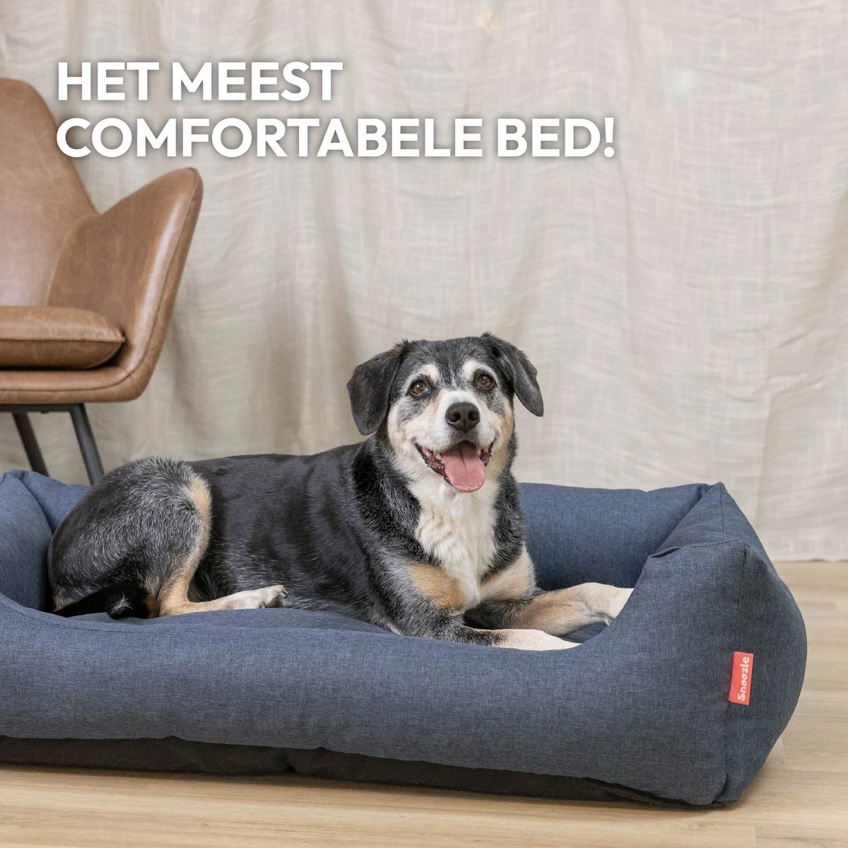 Snoozle Hondenmand - Zacht En Luxe Hondenkussen - Hondenbed - Wasbaar - Hondenmanden - 100 X 70cm 6 Snoozle Hondenmand - Zacht En Luxe Hondenkussen - Hondenbed - Wasbaar - Hondenmanden - 100 X 70cm - Afbeelding 6