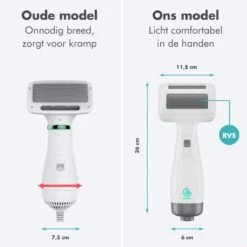 BURCH PetCare Ace - Waterblazer Voor Honden - Handzame Hondenföhn - RVS Borstel - 500W 14 BURCH PetCare Ace - Waterblazer Voor Honden - Handzame Hondenföhn - RVS Borstel - 500W -Huisdierbenodigdheden Serie 1200x1200 283