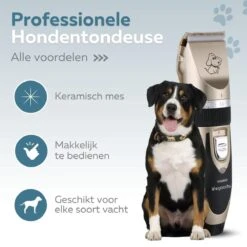 BYER Professionele Dieren Tondeuse Set - Voor Huisdieren Katten & Honden - Draadloos - Oplaadbare Pet Trimmer - Dog Tondeuze Clipper - 5 Standen & Vier Opzetkammen - Low Noise 14 BYER Professionele Dieren Tondeuse Set - Voor Huisdieren Katten & Honden - Draadloos - Oplaadbare Pet Trimmer - Dog Tondeuze Clipper - 5 Standen & Vier Opzetkammen - Low Noise -Huisdierbenodigdheden Serie 1200x1200 311