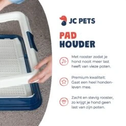JC Pets Premium Pad Houder Met Rooster - Inclusief 20 Puppy Training Pads - Hondentoilet - Zindelijkheidstraining Hond 15 JC Pets Premium Pad Houder Met Rooster - Inclusief 20 Puppy Training Pads - Hondentoilet - Zindelijkheidstraining Hond -Huisdierbenodigdheden Serie 1200x1200 359