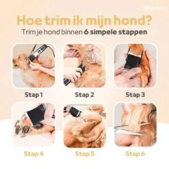 Woodoro Professionele 2-in-1 Hondentondeuse Voor Dikke Vacht – Draadloze Honden Tondeuse & Hondentrimmer – Stille Tondeuse Katten & Honden Trimset -Huisdierbenodigdheden Serie 1200x1200 41