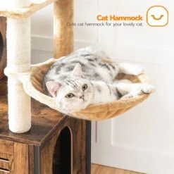 Signature Home Lola Krabpaal Met Kattenbak - Kattenbak Hangmat Mand Katten Huis - Kattenhuis Met Deur En Slot - Krabpalen Katten Huis - Kattenbakmeubel Verborgen - Alles-in-één Kattenspeelgoed Met Kattenhuis - Bruin - 70cm X 132cm X 48cm 15 Signature Home Lola Krabpaal Met Kattenbak - Kattenbak Hangmat Mand Katten Huis - Kattenhuis Met Deur En Slot - Krabpalen Katten Huis - Kattenbakmeubel Verborgen - Alles-in-één Kattenspeelgoed Met Kattenhuis - Bruin - 70cm X 132cm X 48cm -Huisdierbenodigdheden Serie 1200x1200 465