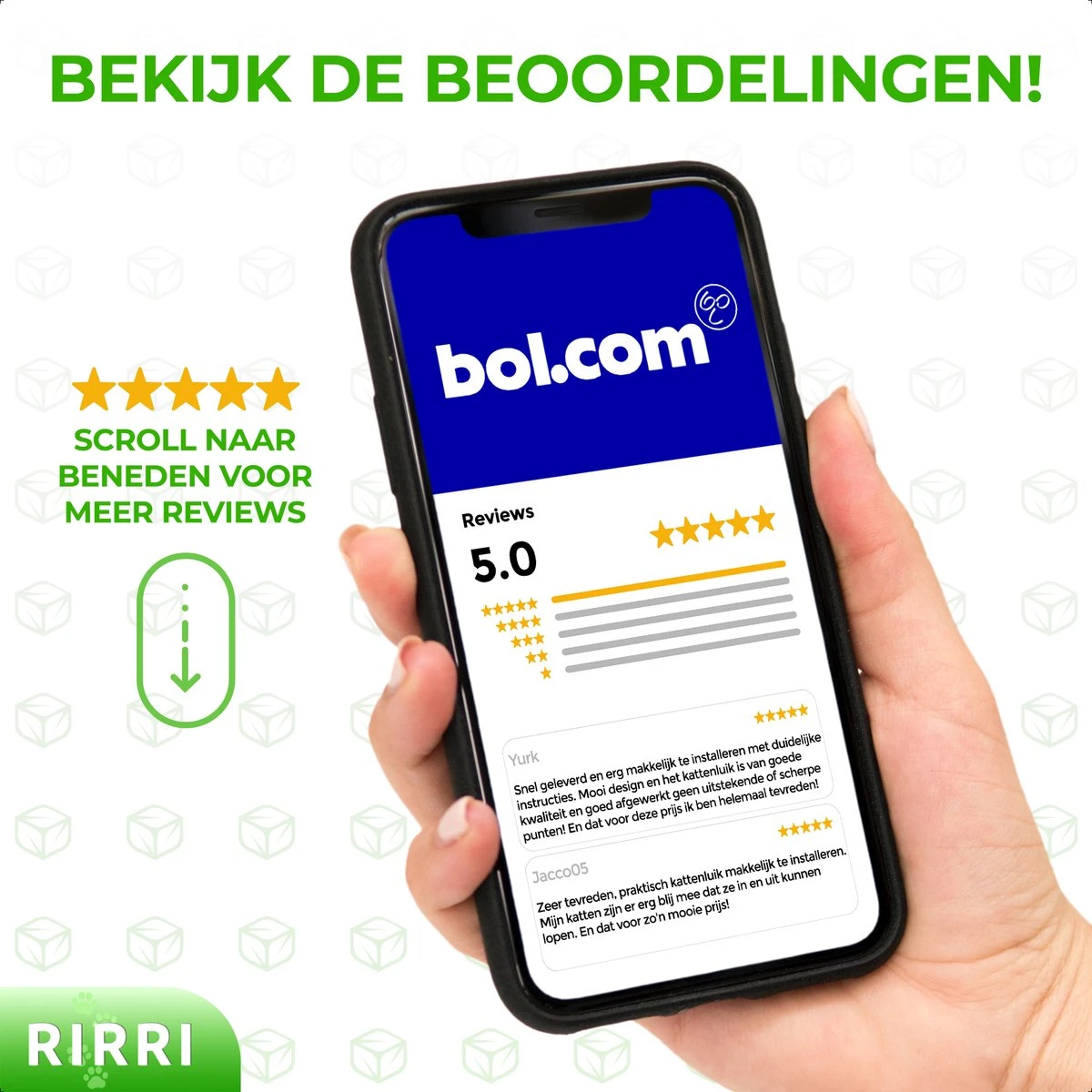 Rirri Kattenluik Met Tunnel - 4 Vergrendelingsstanden - Weersbestendig - Binnen En Buiten - Maat M - Zwart - 19 X 20 Cm 7 Rirri Kattenluik Met Tunnel - 4 Vergrendelingsstanden - Weersbestendig - Binnen En Buiten - Maat M - Zwart - 19 X 20 Cm - Afbeelding 7