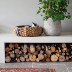 District 70 COCOON - Luxe Hondenmand Van Duurzaam Hoogwaardig Riet Met Zacht Kussen - Maten S/M/L - Large -Huisdierbenodigdheden Serie 1200x1200 55